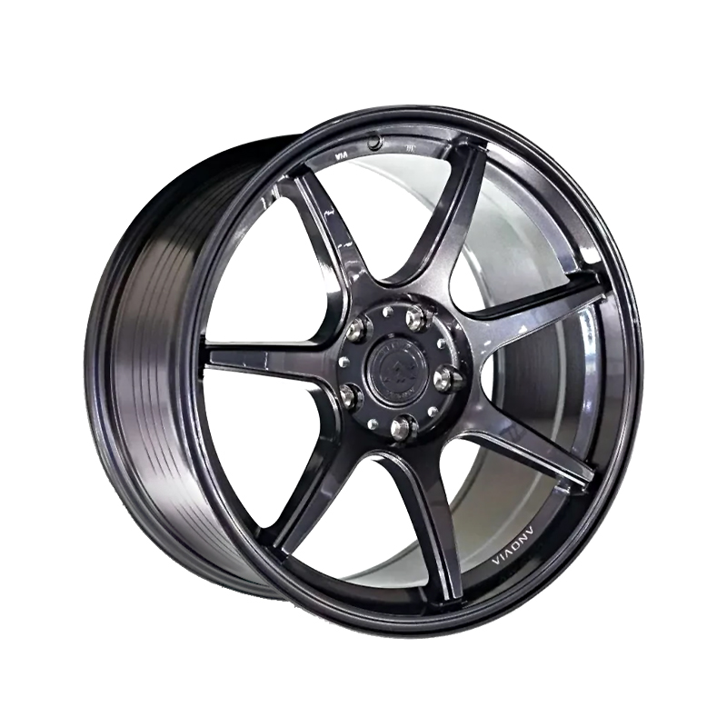 1 X Anovia Kano 18X9.5 5x100 0 Hub 35 Offset Gray Wheel Rim | eBay